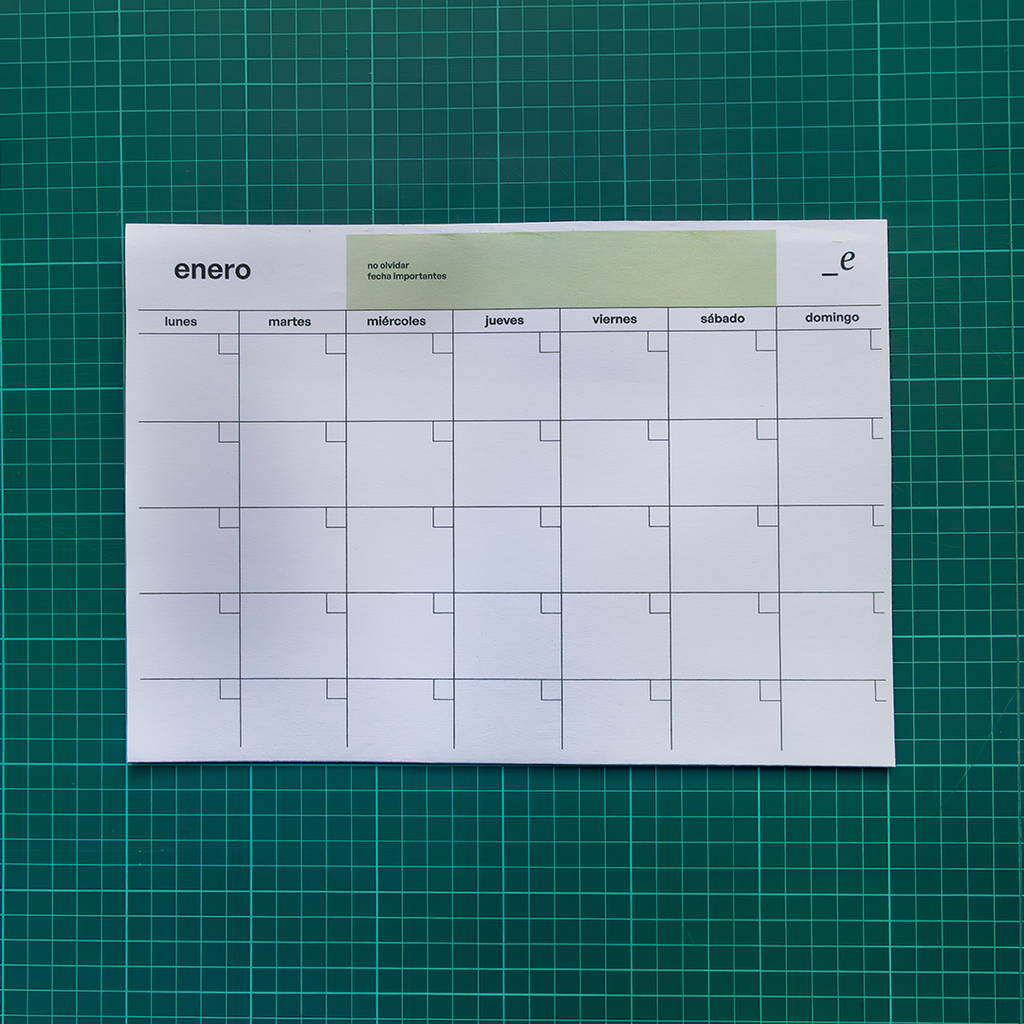 Calendario Mensual