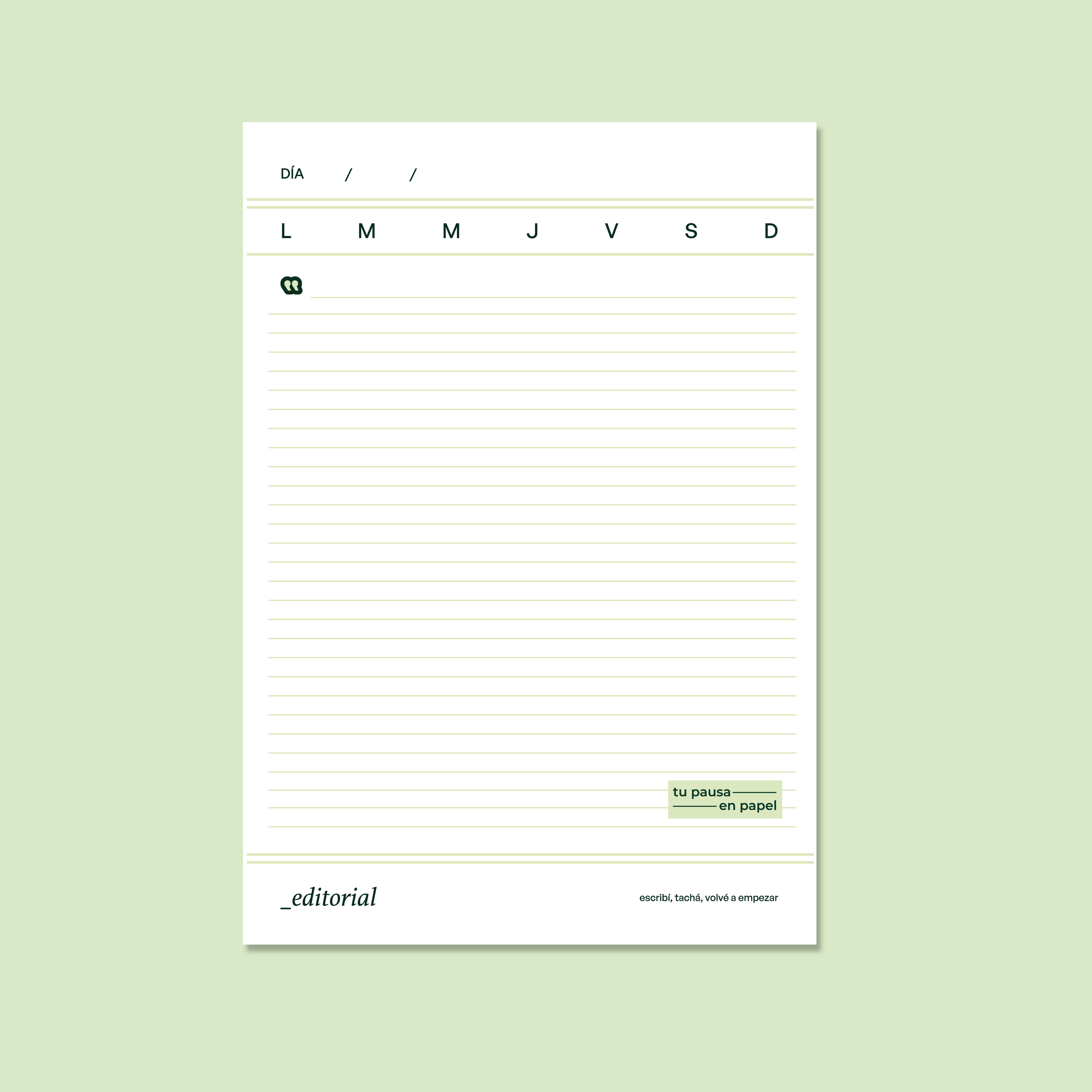 To do list